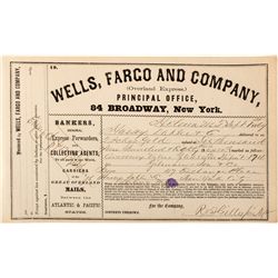 Wells Fargo Gold Receipt