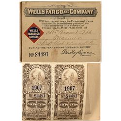 Wells Fargo Stamp Book