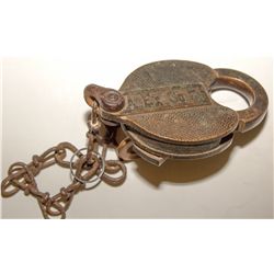 Adams Express Lock and key