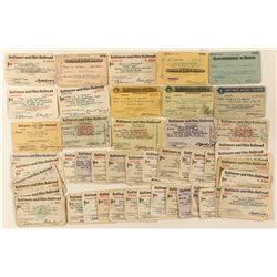 Baltimore & Ohio Railroad Passes (54)