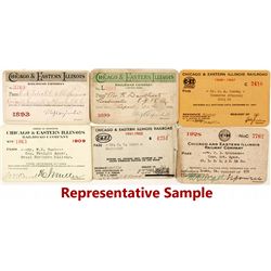 Chicago & Eastern Illinois Railroad Passes (17)