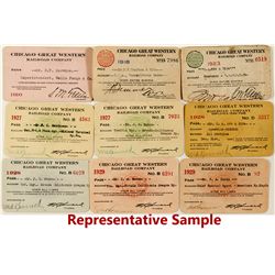 Chicago Great Western Railway Passes (35)