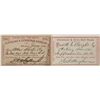 Image 1 : Cleveland Railroad Passes, Early, from Two Companies