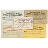 Image 1 : Five pre-1900 Steamer Passes (New York & Michigan)