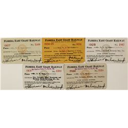 Florida East Coast Railway Passes (5)