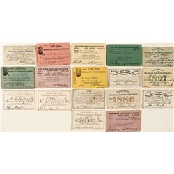 Lake Shore and Michigan Southern Railway Co. Passes (17)