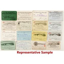 Missouri Railroad Passes from Five Lines (20)