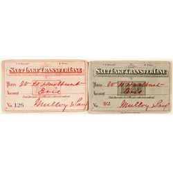 Salt Lake Transfer Line Passes