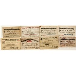 Toledo Railroad Passes from Three Companies