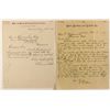 Image 1 : Two Rare Bodie Railroad Letters