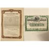 Image 1 : Colorado and Southern Railway specimen stock and gold note