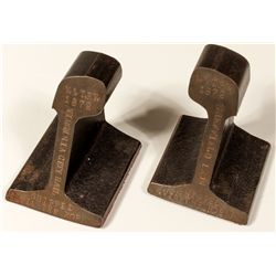 Virginia & Truckee Railroad bookends