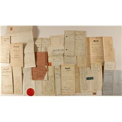 Railroad Revenue Stamped Documents Group