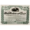 Image 1 : Utah Western Railway Co. Territorial Stock Certificate