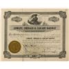 Image 1 : Cowlitz, Chehalis & Cascade Railway Stock Certificate