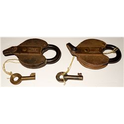 Two Miller Railroad Locks