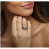 Image 6 : 14KT White Gold EGL Certified 1.70ctw Diamond Ring