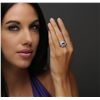 Image 2 : 14KT White Gold 3.49ct Tanzanite and Diamond Ring