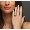 Image 6 : 14KT White Gold 2.33ct Tanzanite and Diamond Ring