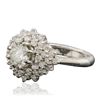 Image 2 : 14KT White Gold 1.52ctw Diamond Ring