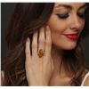 Image 5 : 14KT Yellow Gold 8.94ct Opal and Diamond Ring