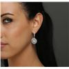 Image 2 : 14KT White Gold 2.48ctw Diamond Earrings