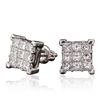 Image 2 : 14KT White Gold 1.73ctw Diamond Earrings