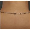 Image 5 : Platinum 4.54ctw Diamond Vintage Necklace