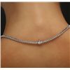 Image 5 : 18KT White Gold 22.61ctw Diamond Necklace