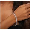 Image 5 : 14KT White Gold 7.23ctw Diamond Tennis  Bracelet