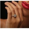 Image 2 : 14KT White Gold 1.71ctw Diamond Ring