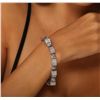 Image 6 : 14KT White Gold 6.46ctw Diamond Bracelet