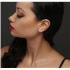 Image 5 : 18KT White Gold 7.36ctw Diamond Earrings