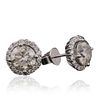 Image 9 : 18KT White Gold 7.36ctw Diamond Earrings