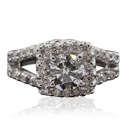 14KT White Gold 1.70ctw Diamond  Ring