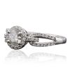 Image 2 : 14KT White Gold 0.85ctw Diamond Ring