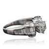 Image 2 : Platinum 2.35ctw Brilliant Cut Diamond Ring