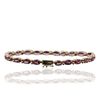 Image 4 : 14KT Yellow Gold 11.88ctw Rhodolite Garnet Bracelet