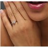 Image 1 : 14KT White Gold 1.01ct Brilliant Cut Diamond Solitaire Ring