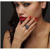 Image 5 : 14KT White Gold 7.29ctw Diamond Ring
