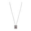 Image 4 : 14-18KT White Gold 3.08ctw Diamond Pendant With Chain