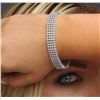 Image 1 : 14KT White Gold 7.14ctw Diamond Bracelet