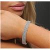 Image 2 : 14KT White Gold 7.14ctw Diamond Bracelet
