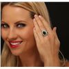Image 5 : 14KT White Gold 3.15ct Emerald and Diamond Ring