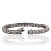 Image 6 : 14KT White Gold 11.53ctw Diamond Tennis Bracelet