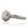 Image 2 : 14KT White Gold 1.56ctw Diamond Ring