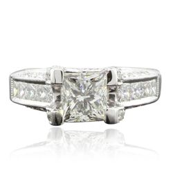 18KT White Gold 2.66ctw Diamond Ring