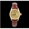 Image 3 : Ladies Vintage Rolex DateJust 18KT Yellow Gold Wristwatch