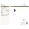 Image 7 : 14KT Yellow Gold 16.75ct GIA Certified Tanzanite and Diamond Ring