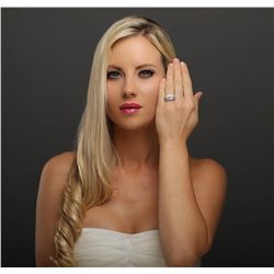18KT White Gold 2.38ctw Diamond Ring